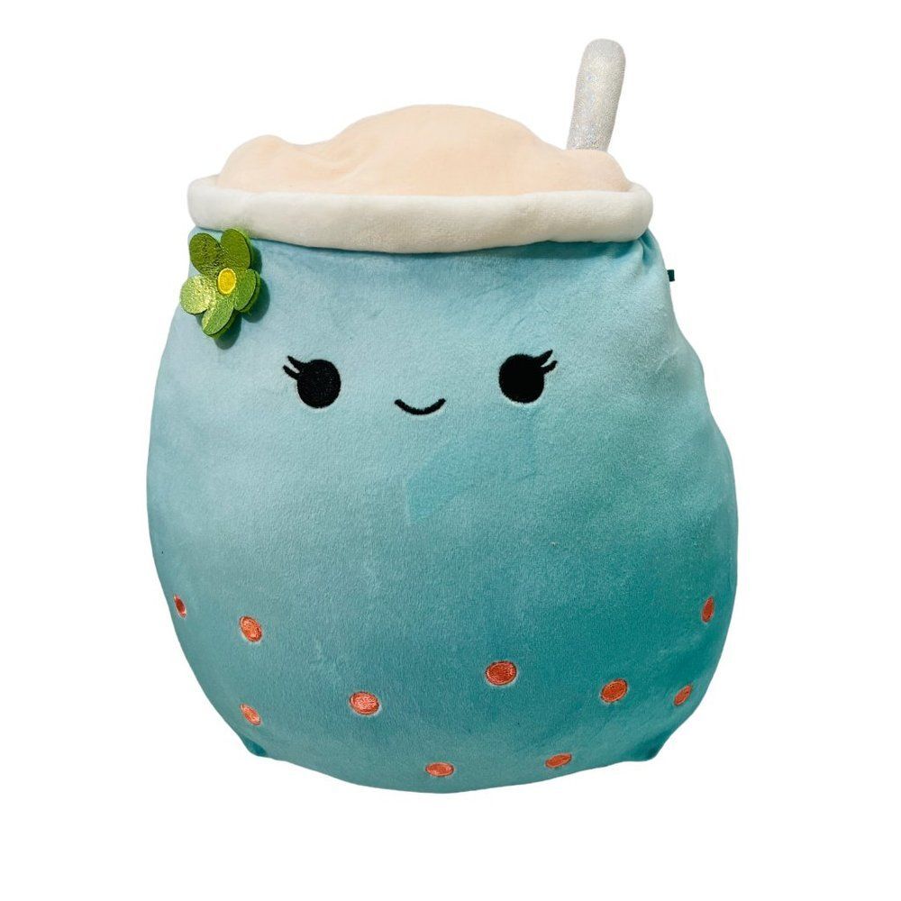 Squishmallows Abe Bearded Dragon (Target Exclusive) & Jakarria Boba Tea Lot of 2 - Picture 9 of 16
